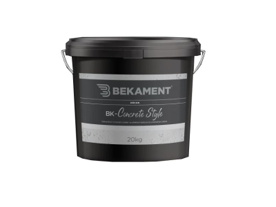 Bekament BK-Concrete Style 20kg. - Decorative mineral plaster with concrete effect for interior walls