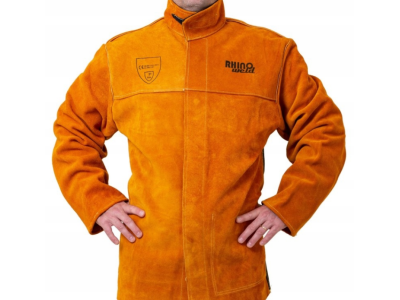Welding jacket - leather/fabric, M Rhinoweld JK269-712-287-002
