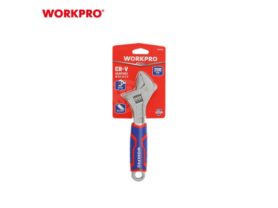 Adjustable Wrench 200 mm with Ergonomic Handle