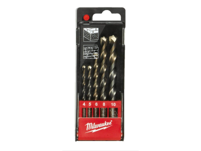 Комплект свредла за бетон ⌀4/5/6/8/10 mm - 4932480157