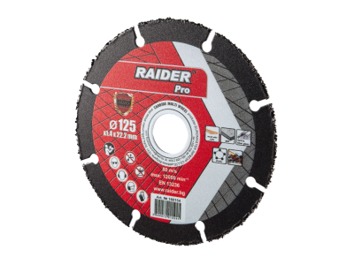Raider Angle Grinder Disc Carbide Multi Wheel 125x22.2mm