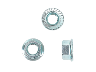 Flange nut DIN6923 Zn