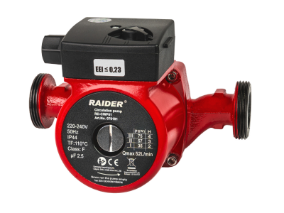 Циркулационна помпа Raider RD-CWP81 75W 1,1/2" 52L/min 110°C - 070181