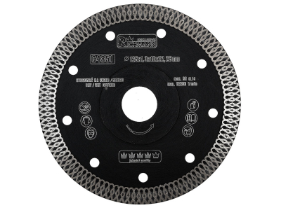 Диамантен диск за керамика 125x1,3mm  Segment height Richmann C4851