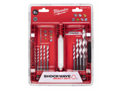 Set of multifunctional drills 8 pcs. Milwaukee