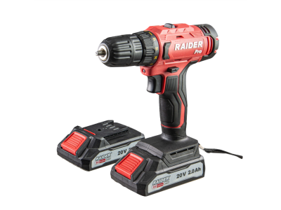 Raider R20 RDP-SPCD20 Cordless drill with 2 batteries and case - 030228
