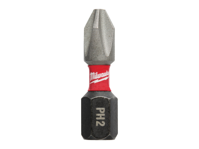PH2 x 25mm Milwaukee SHOCKWAVE™ bit - 4932430852
