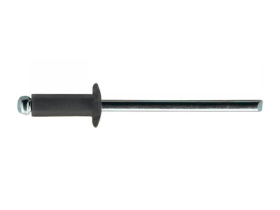 Pop rivet Al/St DIN7337 RAL 9005(Black)