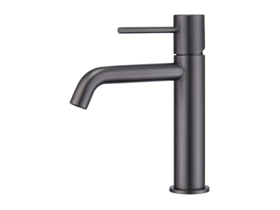Monza Gun Metal Basin Mixer Tap