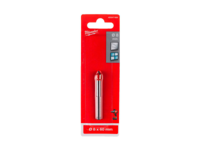 Drill bit for glass and ceramics Milwaukee ф8х60