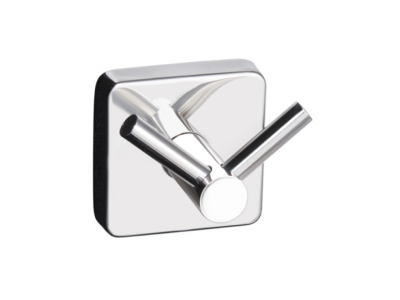 Double Coat Hook – Chrome