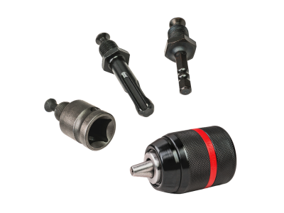 Raider Патронник за бормашина 1/2"mm мет. SDS+ HEX1/4"M квадррат 1/2"F