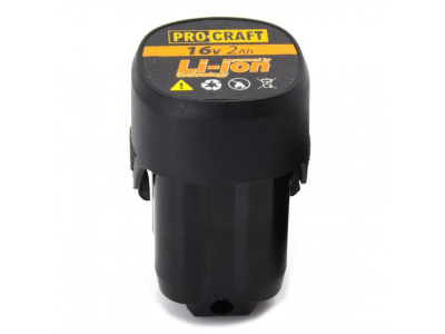 Rechargeable battery 16V, 2Ah Procraft 16/2