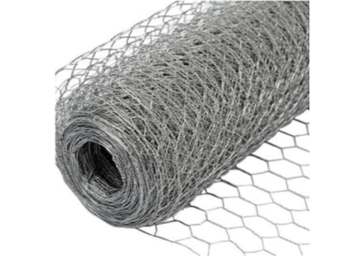 Hexagonal wire netting