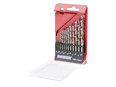 Raider Свредла за метал 13бр ø1.5-6.5mm HSS комплект