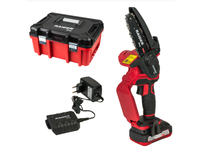 Raider R20 RDP-YGP20 chainsaw set with battery and case - 075768