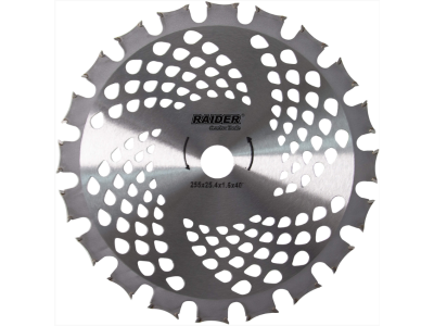 Raider Диск за коса двоен TCT 40T Ø255x25.4 mm
