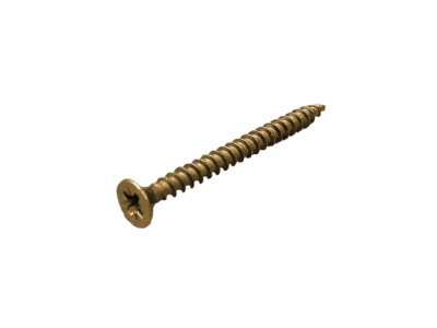 Wood screw Zn yellow
