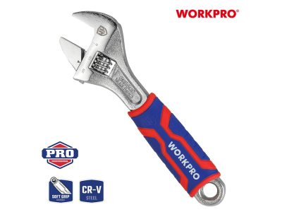 Adjustable Wrench 150 mm with Ergonomic Handle