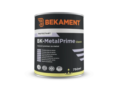 Bekament BK-Metal Prime Classic Алкиден грунд за метал, сив 0.750ml