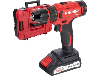 Raider R20 RDP-PCDI20 Cordless impact drill with 2Ah Battery and Case - 030236
