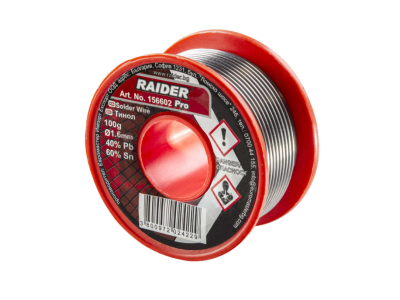 Raider Тинол ø1.6mm 200g 60%Sn 40%Pb