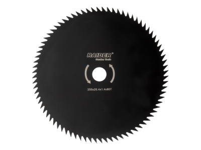 Raider Диск за моторна коса 80T ø255x25.4 mm