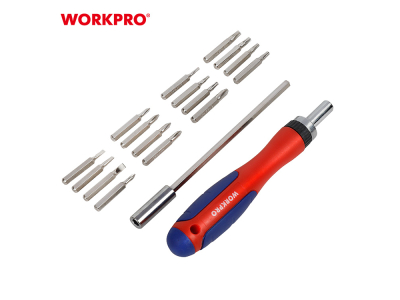 18-Piece Ratcheting Screwdriver Set