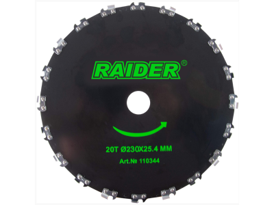 Raider Диск за коса за дърво 20T Ø230x25.4 mm
