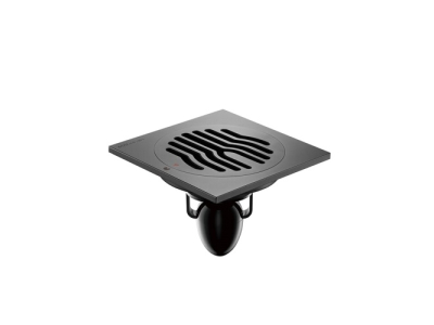 Square Black Drain Magdrain