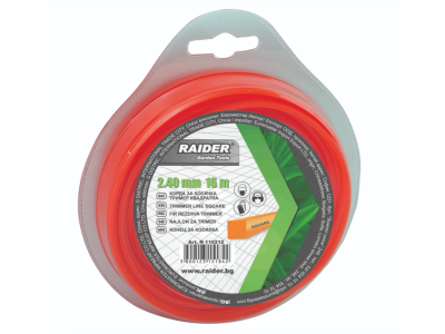 Raider Корда за косачка тример квадратна 2.40mm х 15m