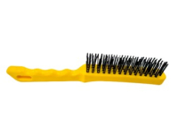 10097 Wire brush 4 rows, 4x16 NovoTools, plastic handle