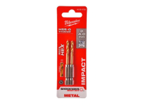Комплект свредла 4mm за метал Milwaukee RedHEX HSS-G TiN - 2 бр.