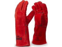 Заваръчни ръкавици без кевларен шев - червени, р-р М Rhinoweld GL016-712-002-009