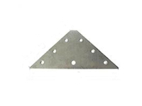 Plate triangular - right angle PL 3AB 130х65mm