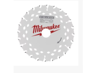 Circular saw blade for wood Milwaukee 190x30x1.8x24ATB
