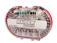 Аксесоари за шлифовалка Raider 276бр. к- т в куфар
