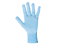 Ръкавици от ПЕтрико с полимерни капки, св.син 631602(9) Funny
