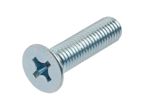 Cross recessed countersunk flat head screw ISO7046, DIN965 Zn