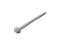 Bolt for concrete Zn white