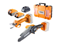 Pruner and vine shear set BAUKRAFT BK-GPPS25 with case - 075743