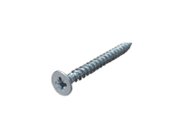 Wood screw Zn white